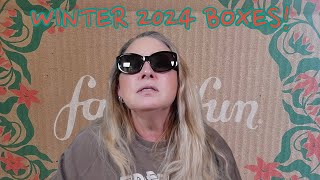 Winter 2024  Both boxes and the Home Mystery Bundle fabfitfun winter2024 mysterybundle [upl. by Eintroc]