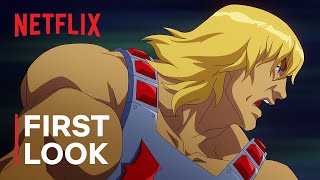 Masters of the Universe Revolution  First Look  HeMan vs Scare Glow  Netflix [upl. by Leuams]