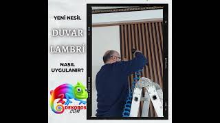 Duvar Lambri Nasıl Yapılır [upl. by Nuoras367]