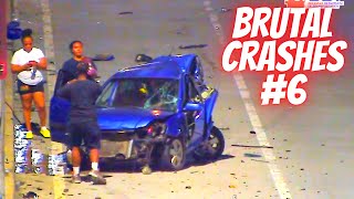 Unbelievable 2024 Car Crashes Shocking Dashcam Footage You Cant Miss Part 6 [upl. by Nomal]