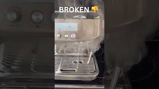 SAGE BARISTA PRO  BLOCKED  NO WATER OR STEAM [upl. by Irrep]