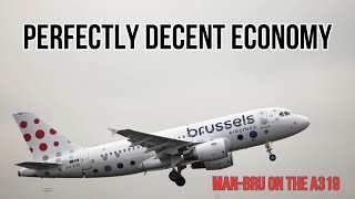 A short hop on a hidden gem  Economy to Brussels with Brussels Airlines [upl. by Marlin]