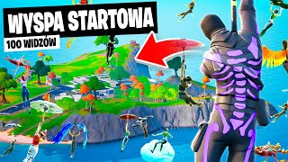 100 WIDZÓW na WYSPĘ STARTOWĄ w OG REMIX Fortnite [upl. by Draw]