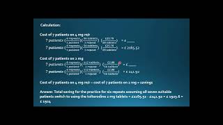 Ep 102 PreReg Practice Question 12 Savings Calculations Pharmacology [upl. by Elinnet]