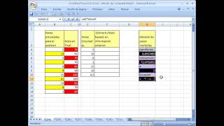 Excel Facil Truco 24 Funcion PRONOSTICO [upl. by Norud964]