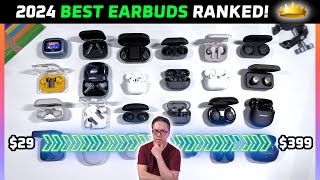 2024 Best Earbuds Ranked 👑 Budget to Premium [upl. by Conney]