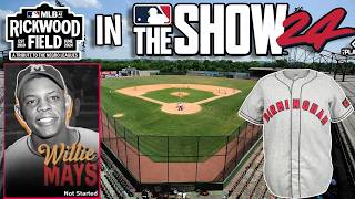 NEW Willie Mays Storyline Being Added With Rickwood Field In MLB The Show 24 [upl. by Moyna]