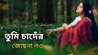 কবির লেখা যত কবিতা  Tumi Chader Jochona Nou  Cover  Taniya Younic [upl. by Isabeau]