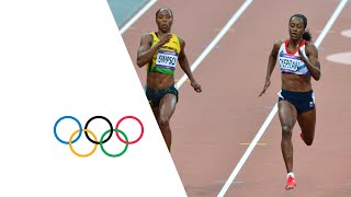 Womens 200m SemiFinals  Adeoye Simpson amp Peter  London 2012 Olympics [upl. by Nodnorb874]