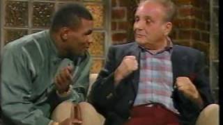 Mike Tyson joins David Brenner on his late night talk show Nightlife Pt 2 [upl. by Atarman]