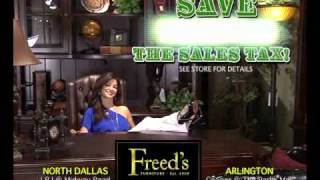 Freeds Furniture Year End Sale [upl. by Lewert598]