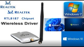 تعريف الفا واي فاي alfa wifirtl8187 wireless [upl. by Ecyaj]