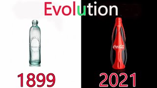 Evolution of CocaCola Bottle  1899  2021 [upl. by Filipe]