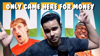 Arpit Bala on Mr Beast KSI Logan Paul scamming the Indians [upl. by Weismann171]