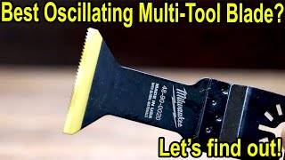 Best Oscillating MultiTool Blade DeWalt Milwaukee Bosch Rockwell Dremel EZARC Imperial [upl. by Nortna]