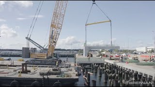 Reviving A Port for Global Shipping Innovative Work at Quonset’s Pier 1 [upl. by Nikaniki725]