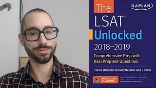 Kaplan LSAT Prep  LSAT Unlocked Book Review [upl. by Mctyre387]