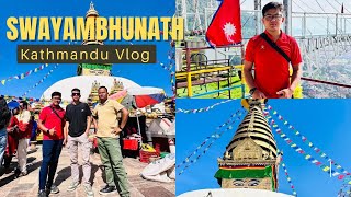 KTM Traveling Vlog Swayambhunath Kathmandu [upl. by Lednic131]