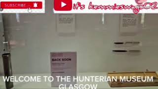 visit to huntarian museum Glasgow [upl. by Sirdna]