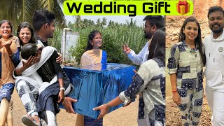 Surprise Marriage Gift for Booma 🎁 A day at Booma’s house  Hussain Manimegalai [upl. by Gnilrad]