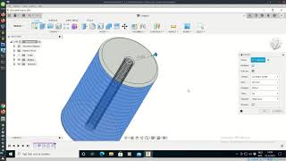 EL 3D print  Korte vragen  Schroefdraad maken in Fusion360 [upl. by Vola201]