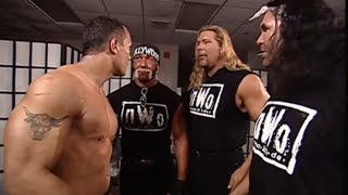 The Rock meets The nWo No Way Out 2002 [upl. by Lekcar]