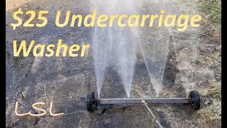 Undercarriage Washer DIY  Low Cost Homemade Pressure Washer Attachment [upl. by Adamina]