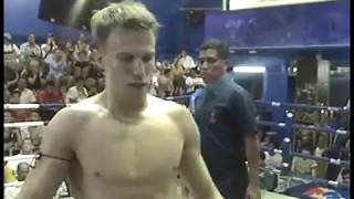 Tullinge Muay Thai fight EMIL TMT Thailand 2008 [upl. by Nyrraf85]