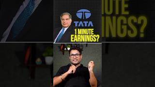 How Much TATA Group earn in 1 Minute shorts mangeshshinde [upl. by Rachaba576]