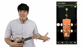 How to Tune Your Ukulele Using a Free App [upl. by Lsil984]