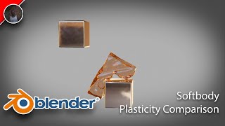 Blender Softbody Plasticity Comparison [upl. by Lemire783]