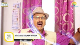 Ep 3315  Popatlal Ko Laga Shock  Taarak Mehta Ka Ooltah Chashmah  Full Episode [upl. by Ailisec]