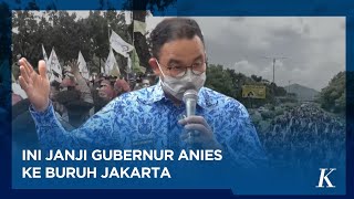 Unjuk Rasa Buruh Tolak UMP Diwarnai Saling Dorong [upl. by Tizes]