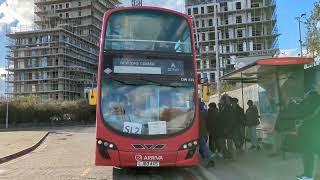 FIRST DAY RARE  NEW SUPERLOOP ROUTE DW333 On Route SL2 At North Woolwich [upl. by Garwood]