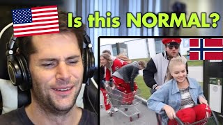 American Reacts to Russefeiring Russ Celebration in Norway [upl. by Nodababus510]