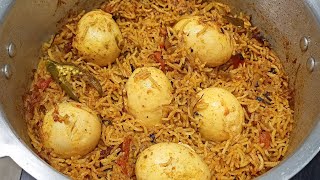 ಮೊಟ್ಟೆ ಬಿರಿಯಾನಿ  Egg Biriyani  Restaurant Style Egg Biriyani [upl. by Heywood]