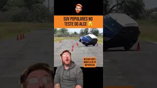 Nissan Kicks Quase Capota no Teste do Alce carros shorts automobile podcast nissan humor [upl. by Florence]