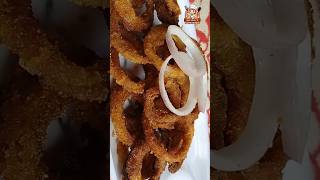 crispy onion rings recipe onionringsrecipe howtocookonionringsfry pallabishesel  peyaj rings [upl. by Eicats]