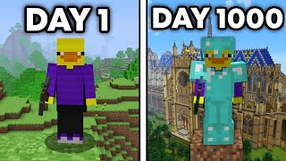 I Survived 1000 Days in Minecraft [upl. by Aneleh518]