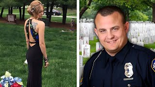 Cops daughter has prom at cemetery Prepare to cry [upl. by Ocnarfnaig]