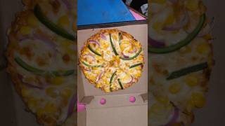 Aaj toh humare pass subhe subhe order aagaya veggie chesse pizza ka 😋 pizza foodie viral [upl. by Hedwig]