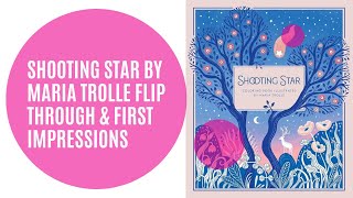 Shooting Star by Maria Trolle flip through and first impressions  Adult Colouring Book [upl. by Kyre]