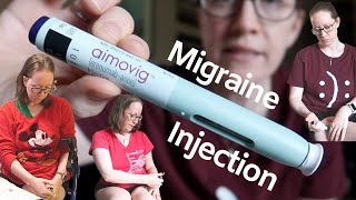 Watch Aimovig Injection for Migraine Disease [upl. by Enitsyrhc]