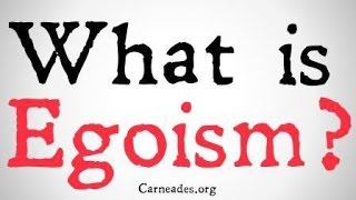 What is Egoism Philosophical Positions [upl. by Garratt]