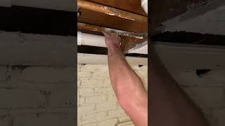 WATER EVERYWHERE IN BASEMENT Customer Flushes TOILET on Me plumber plumbing drain leak funny [upl. by Oderfliw]