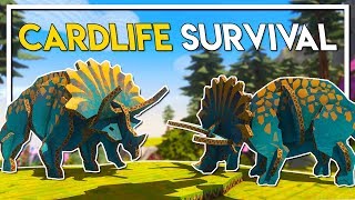 Cardlife  Survival Game w Unlimited Creativity Cardlife Gameplay Part 1 [upl. by Leodora324]