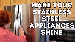 Make Your Stainless Steel Appliances Shine [upl. by Ika]