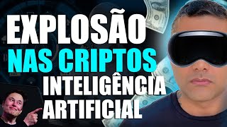 CRIPTOMOEDAS DE INTELIGÊNCIA ARITICIALTEREMOS HYPE E SERÁ EXPLOSÃO [upl. by Boniface]