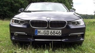 2012  2013 BMW 3 Series  F30   Test Drive amp Review  TheGetawayer [upl. by Kcira566]