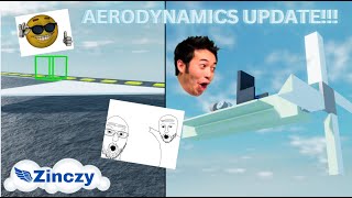 Aerodynamics update  Roblox Plane Crazy [upl. by Neu]